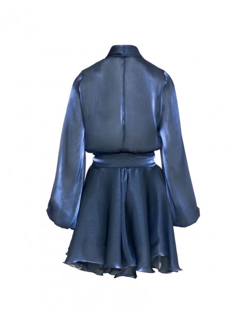 MIX AND MATCH Savina Royal Blue Dress Μπλε Φόρεμα